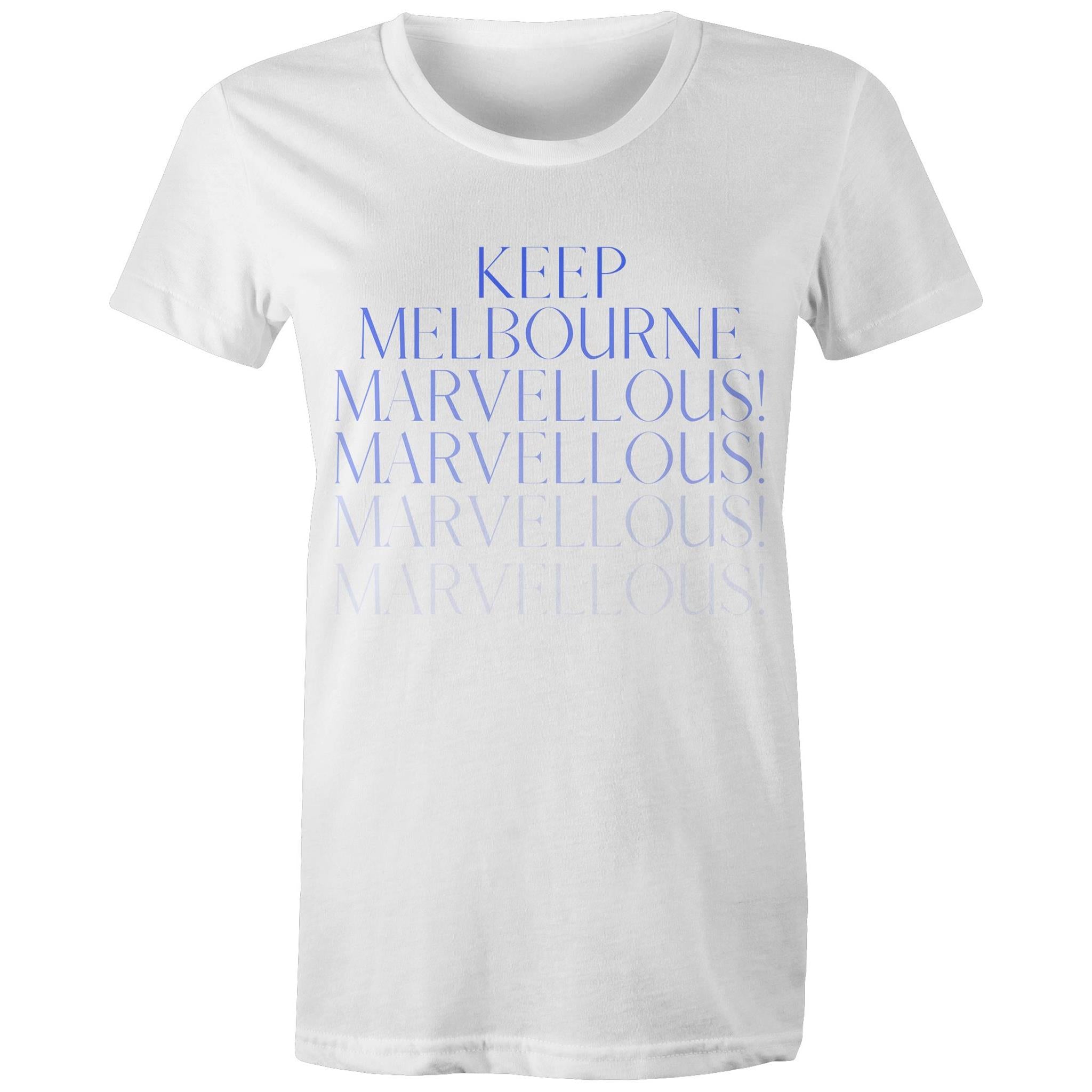 Melbourne To Infinity Cotton T-shirt Brand Women's