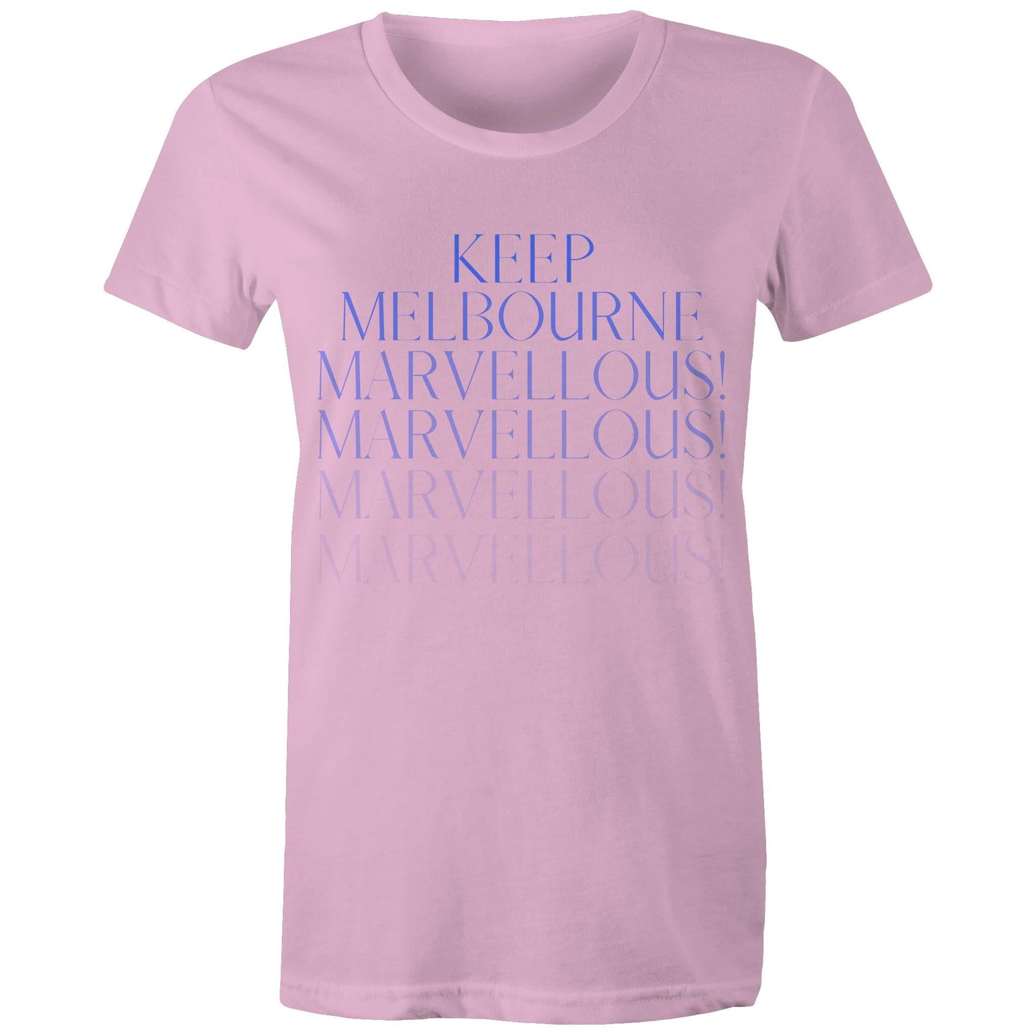 Melbourne To Infinity Cotton T-shirt Brand Women's
