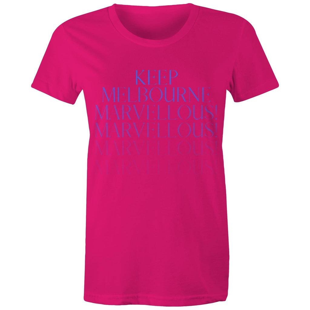 Melbourne To Infinity Cotton T-shirt Brand Women's