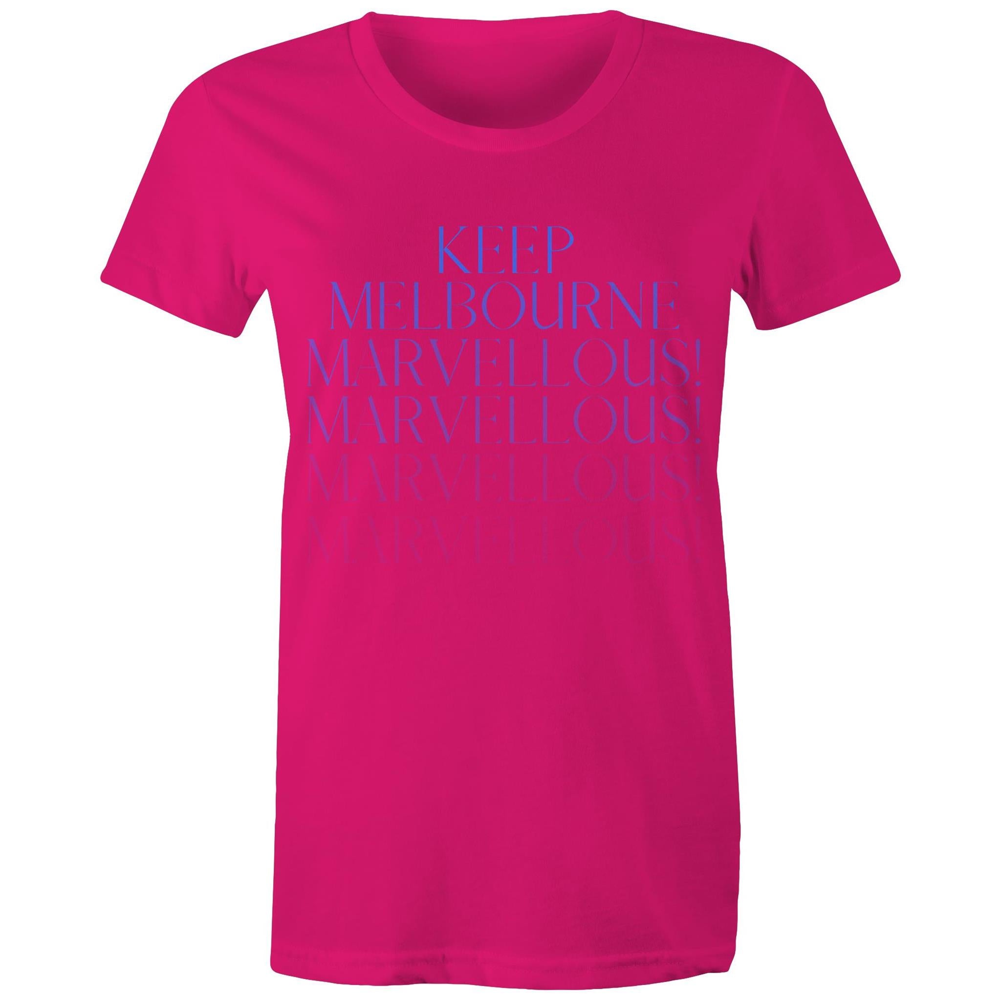 Melbourne To Infinity Cotton T-shirt Brand Women's