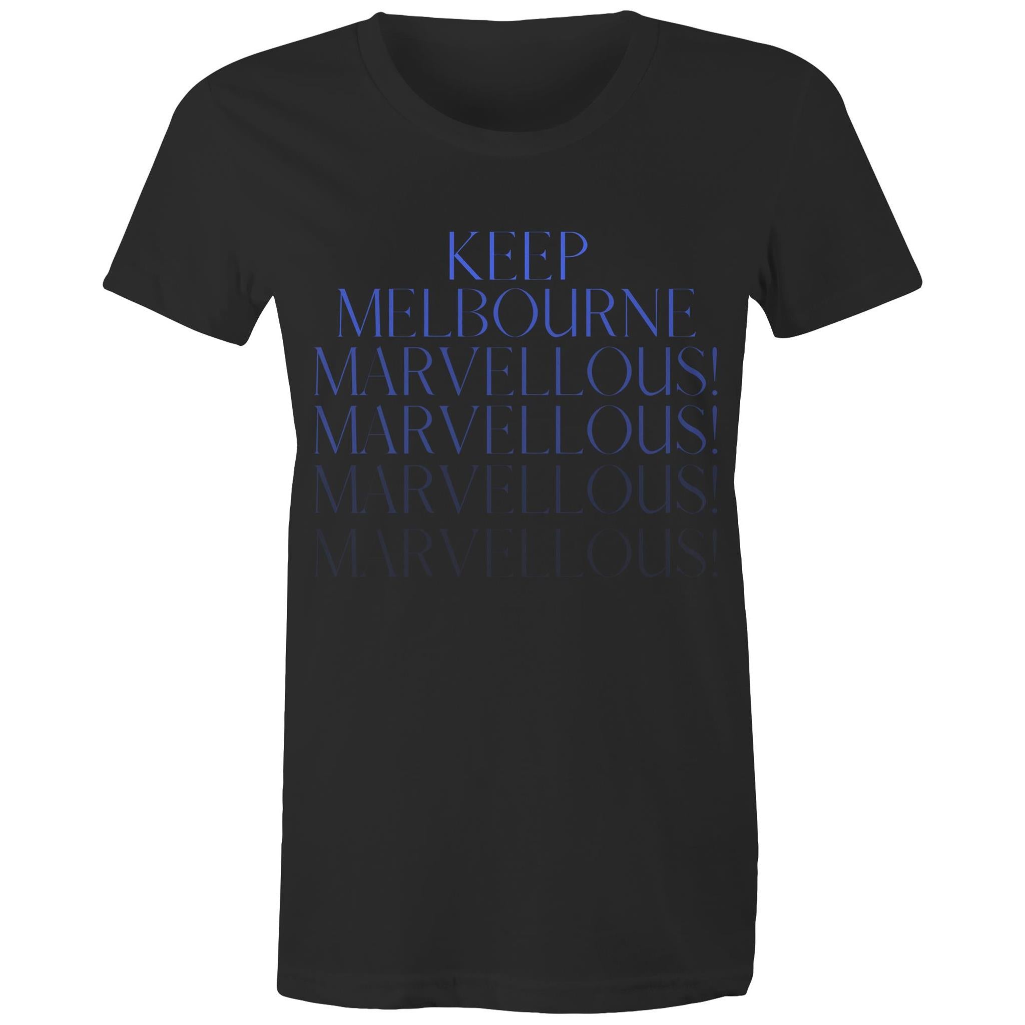 Melbourne To Infinity Cotton T-shirt Brand Women's