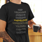 Men's Melbourne Marvellous T-shirt Urban Art Streetwear Graphic Design