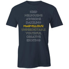 Men's Melbourne Marvellous T-shirt Urban Art Streetwear Graphic Design
