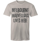 Men's Melbourne "Marvellous lives here" T-shirt - Brand Tee