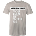 Men's Melbourne T-shirt "Sit With Us" Funny Tee