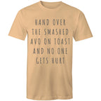 Men's T-shirt "Hand Over Smashed Avocado" Funny Tee
