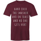 Men's T-shirt "Hand Over Smashed Avocado" Funny Tee