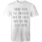 Men's T-shirt "Hand Over Smashed Avocado" Funny Tee