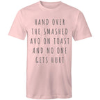 Men's T-shirt "Hand Over Smashed Avocado" Funny Tee