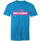 Men's T-shirt "I'm With Melbourne" - Slogan Tee