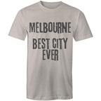 Men's T-shirt "Melbourne Best City Ever" Slogan Tee