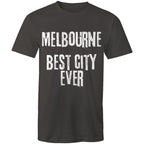 Men's T-shirt "Melbourne Best City Ever" Slogan Tee