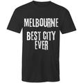 Men's T-shirt "Melbourne Best City Ever" Slogan Tee
