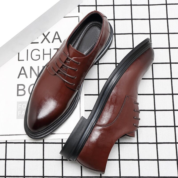 Business Dress Formal Men's Shoes Elevator Heightening Instantly Boost Tall Height 3cm / 8cm