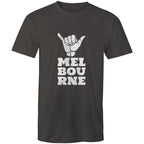 Men's Rock On "Melbourne Shaka" Funny T-shirt Heavyweight Oversize Plus Sizes