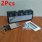 Fender Music Keys Jack Rack Holder Guitar Amp Keychain Organiser