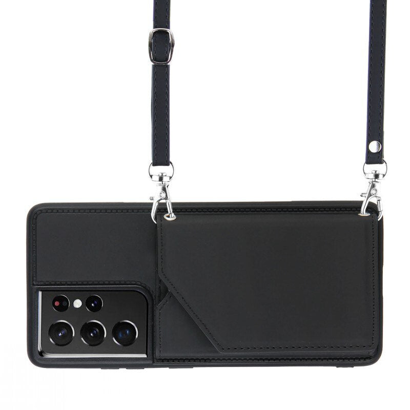 Samsung Lanyard Phone Case With Crossbody Mobile Shoulder Strap