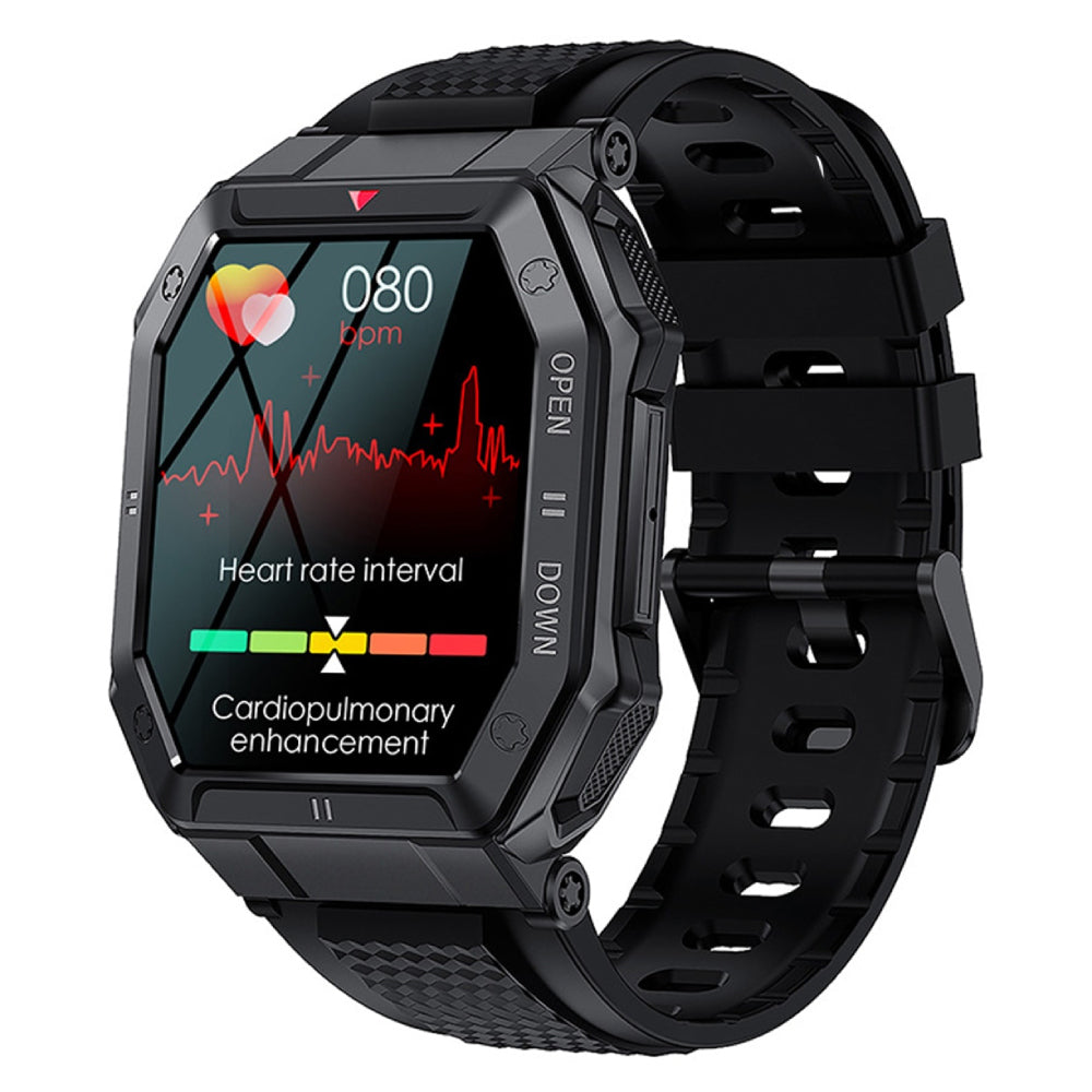Tradies Durable Outdoors Smart Watch Sports Activity Data Monitoring with Bluetooth