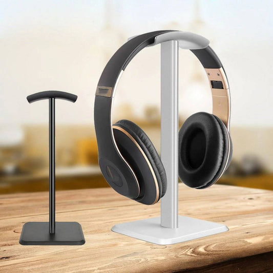 Alloy Aluminium Bluetooth Headphones Stand Holder Rack Mount Headset Hanger PC Gaming Desktop Holder