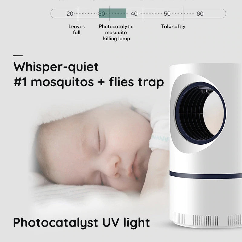 No 1 Best Mosquitos Trap UV Light Mozzies Killer / Stop Mosquito Bites
