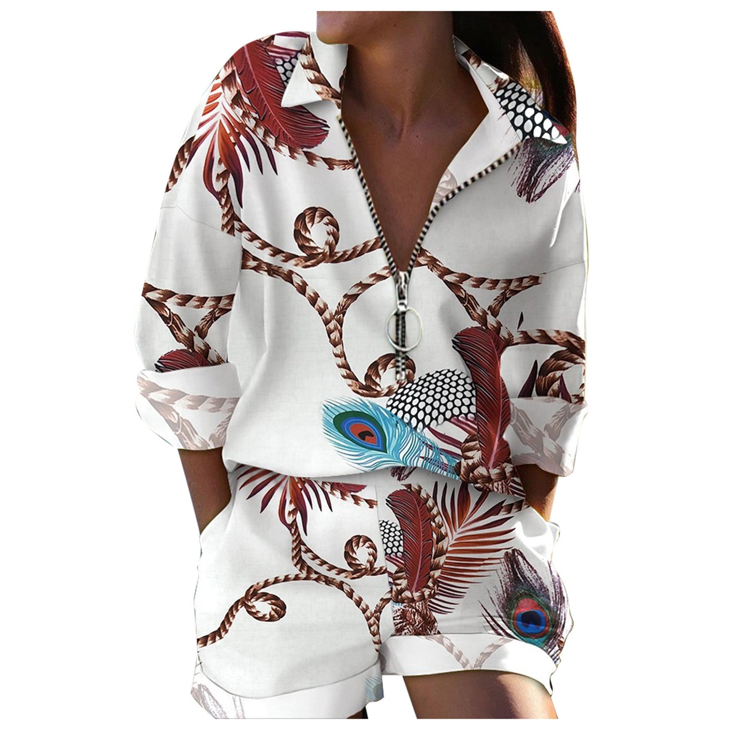 Outfit Set Party Playsuit Shirt & Shorts Summer 2pcs-Keep Melbourne Marvellous Official Store