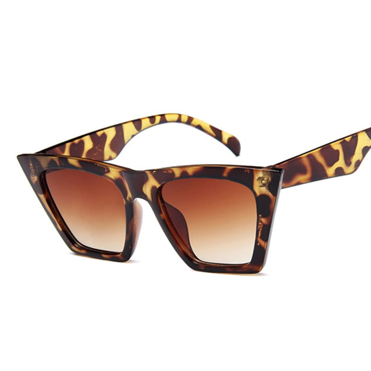 Oversized Square Fashion Luxury Large Frame Sunglasses