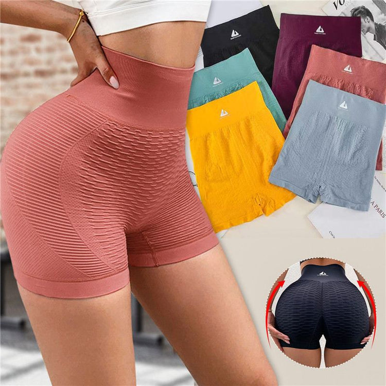 Bicycle Shorts Sports Yoga Pilates Fitness Push-Up Activewear Pants Women's