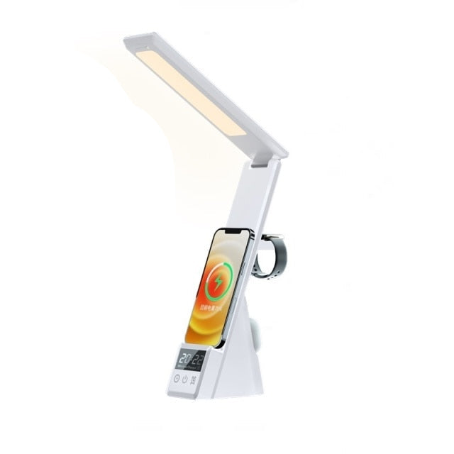 Phone Charger Lamp 5 in 1 Charging Station Bed Light Watch and Earbuds-Keep Melbourne Marvellous Official Store