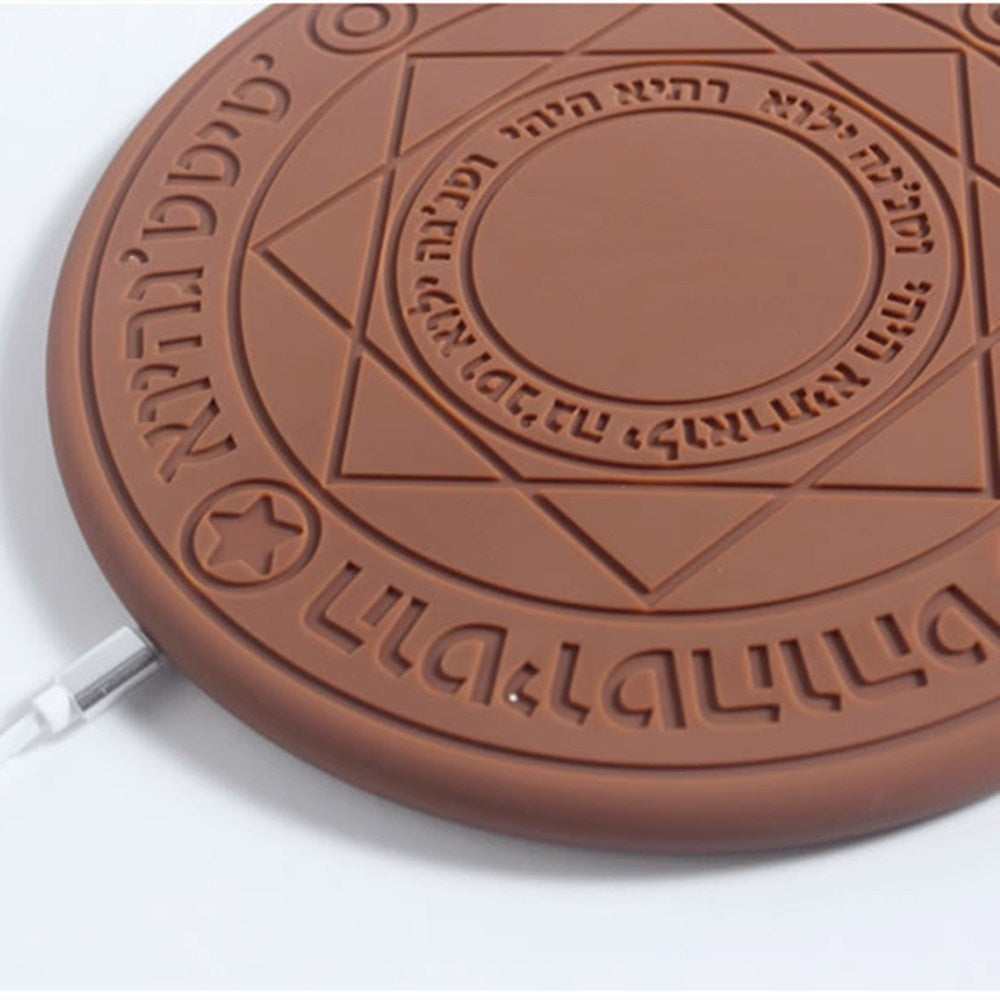 Magic Circle Glowing Mobile Phone Wireless Fast Charging Pad
