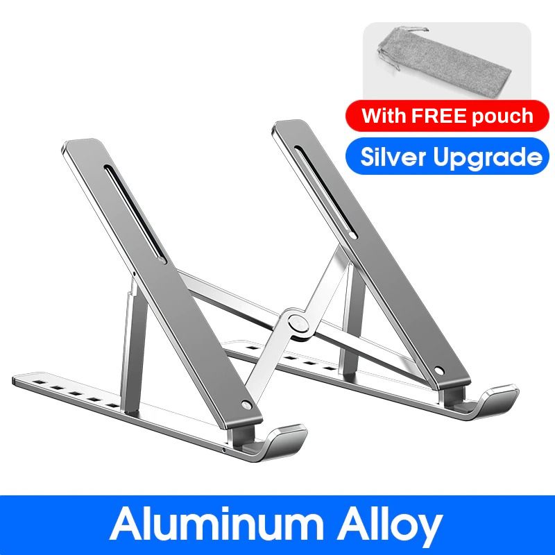 Computer Stand Ergonomic Laptop Notebook Holder Collapsible Adjustable