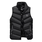 Puffer Vest - Warm Sleeveless Jacket Winter Outwear Plus Extra Large Sizes