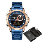 Sports Dual Display Watch Waterproof