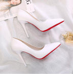 Pointed Toe Pumps Stilettos Shoes Classic High Heels