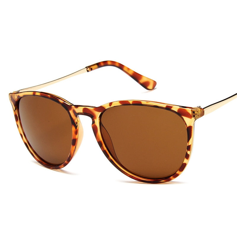 Retro Round Cat Eye Unisex Sunglasses