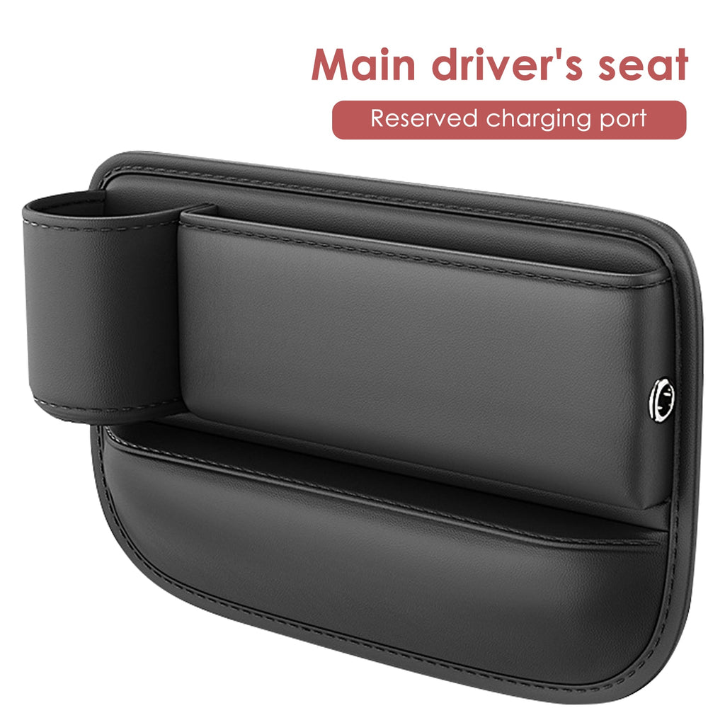 Car Organiser Caddy Seat Gap Cup Holder and Phone Cable Slot