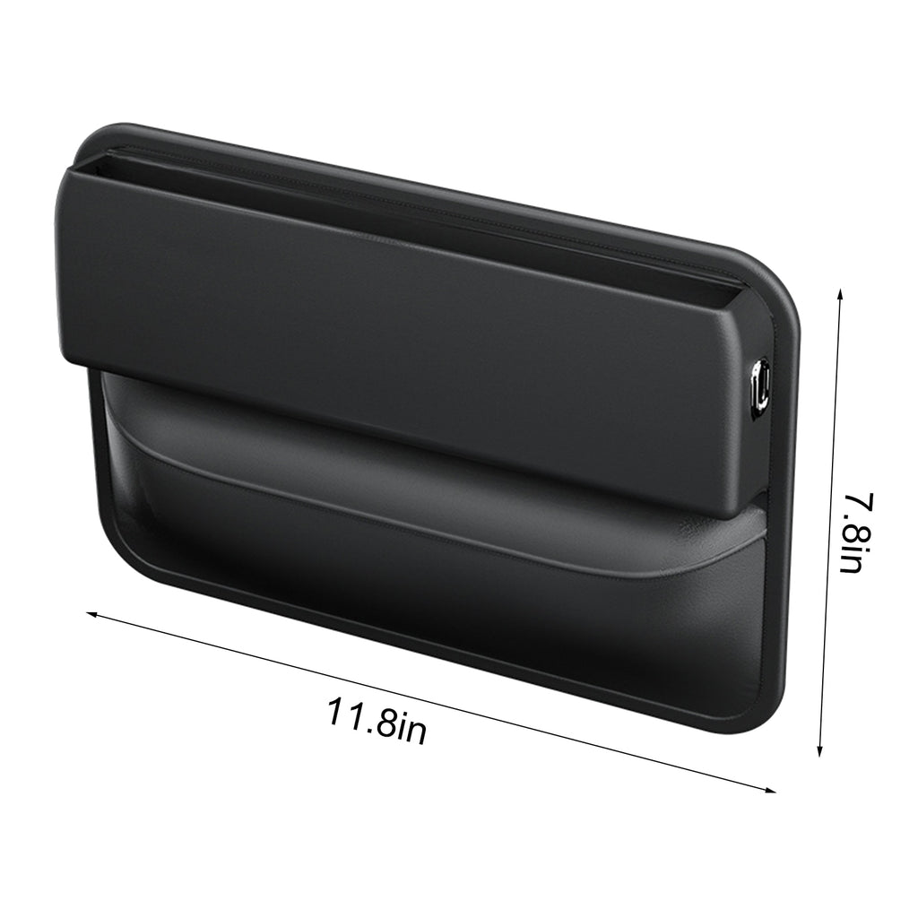 Car Organiser Caddy Seat Gap Cup Holder and Phone Cable Slot