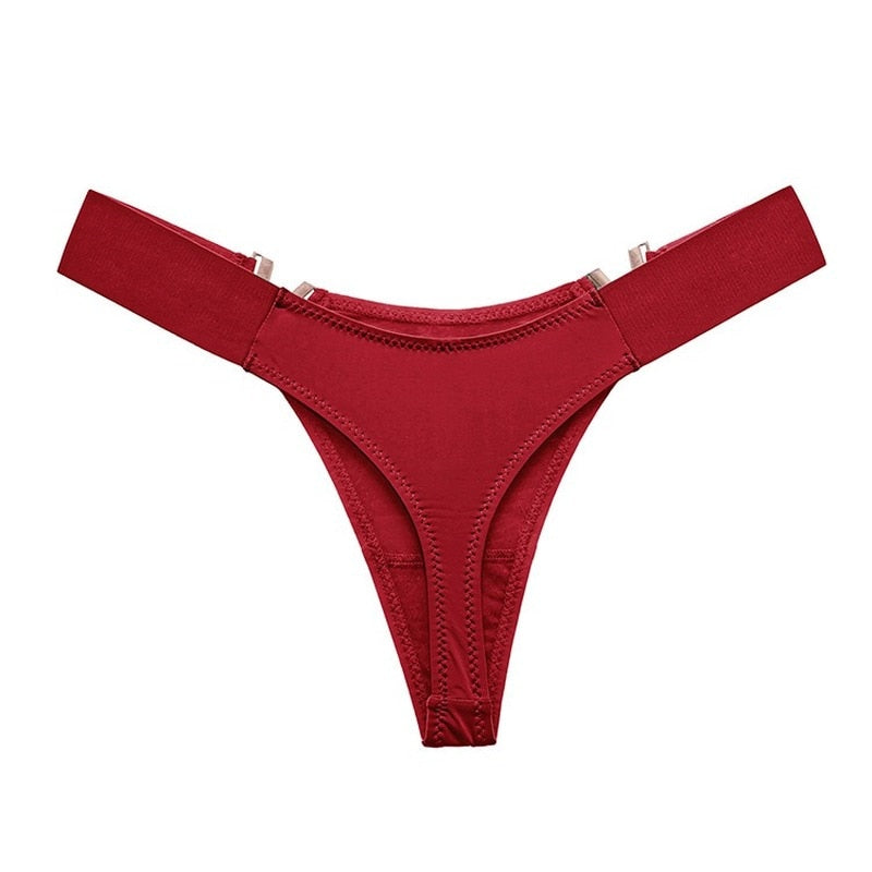 Women's Sports Briefs V-Shaped Decoration Low-Waist Underwear