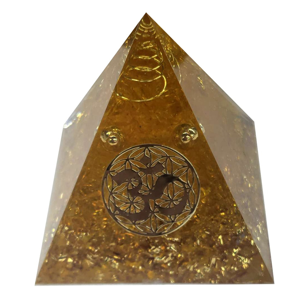 Pyramid Consciousness Power Magic Energy Orgone Crystals Good Luck Charm