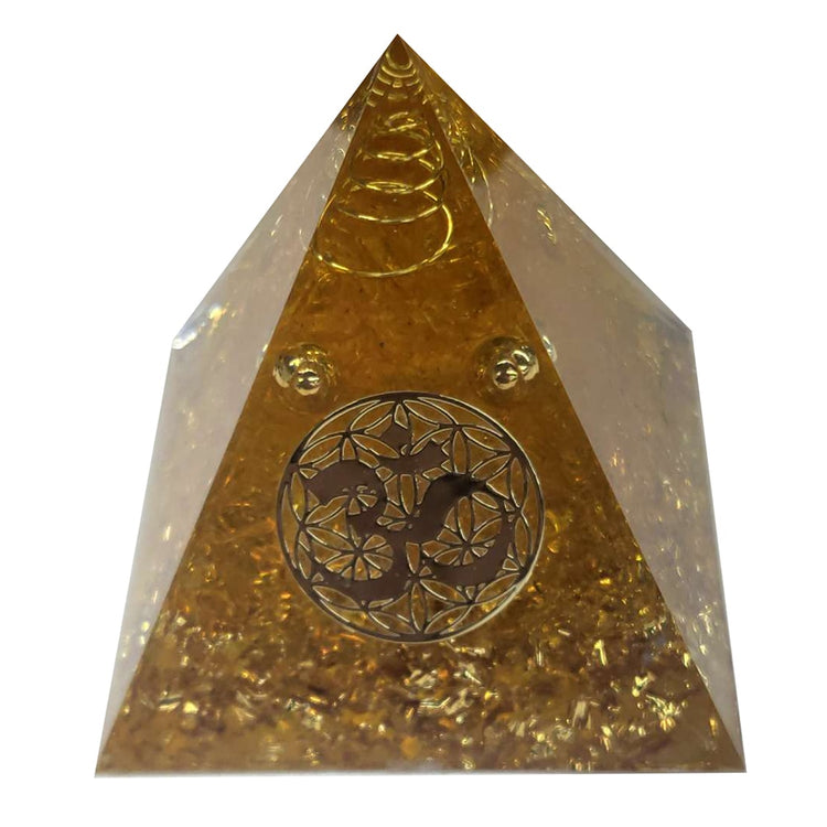 Pyramid Power Magic Orgone Energy Orgonite Meditation & Healing Crystals Reiki Chakra Good Luck Charm