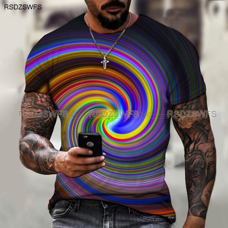 Men's T-shirt Funky Tech Swirl - Various Designs