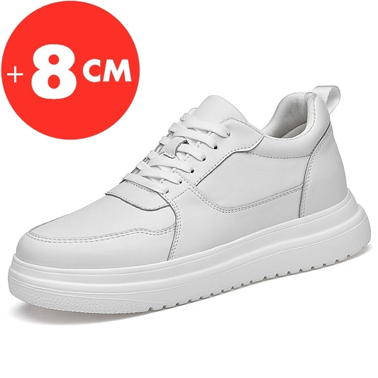 Elevator Sneaker Sport Heightening Shoes - Instantly Boost Tall Height 8cm