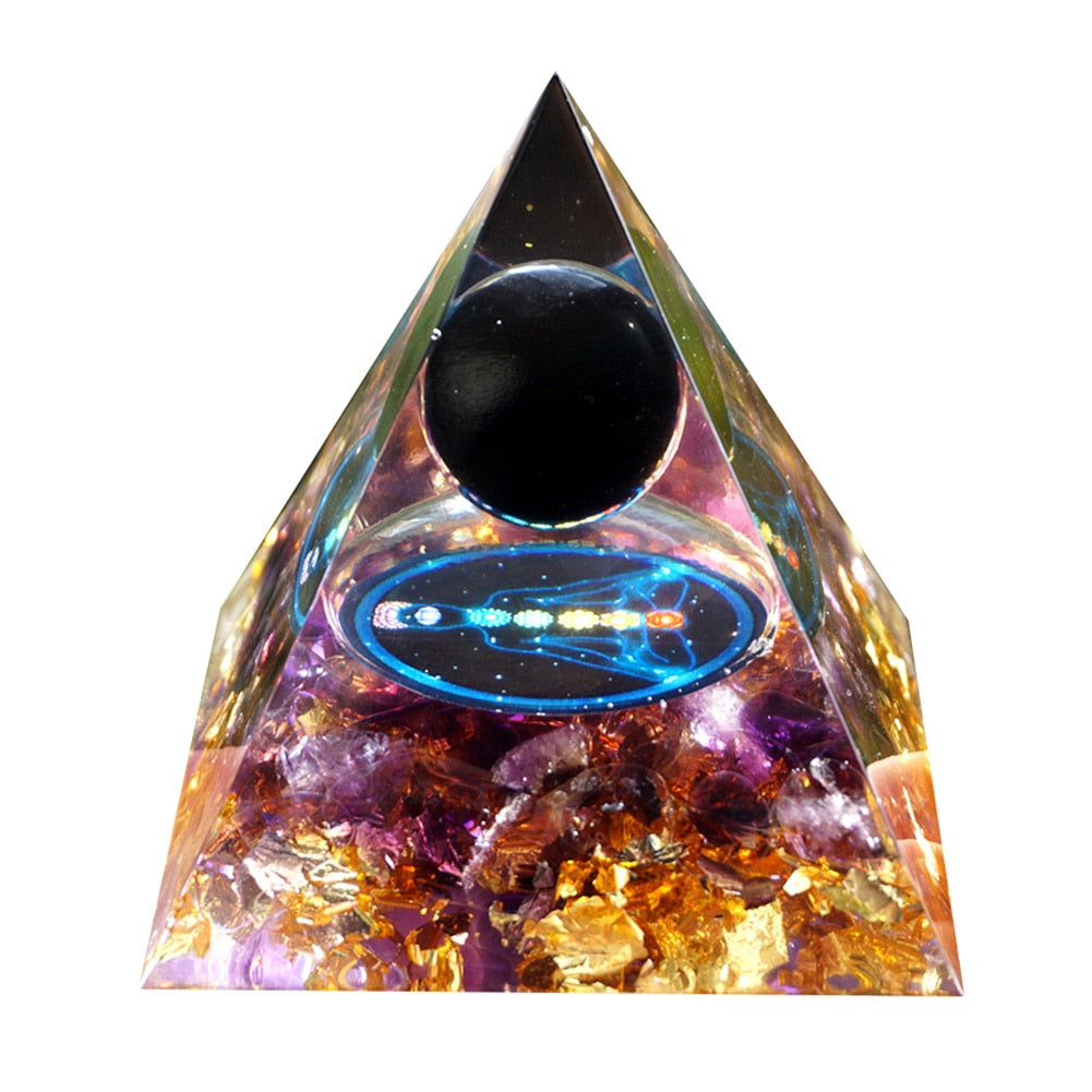 Pyramid Consciousness Power Magic Energy Orgone Crystals Good Luck Charm