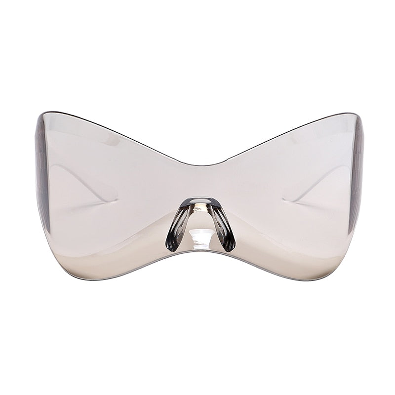 Big Frame Wrap Wrap Sunglasses Y2K Large Lenses