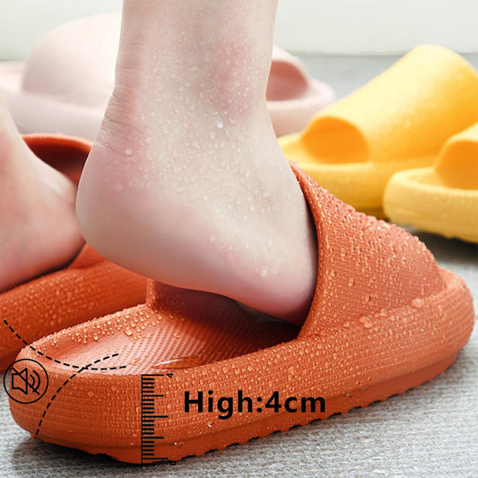 Super-Soft Cloud Slides / House Slippers / Mules / Comfortable Bathroom Home Shoes