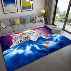 Leopard Tiger Print Rugs Jungle Cat Carpets Mats