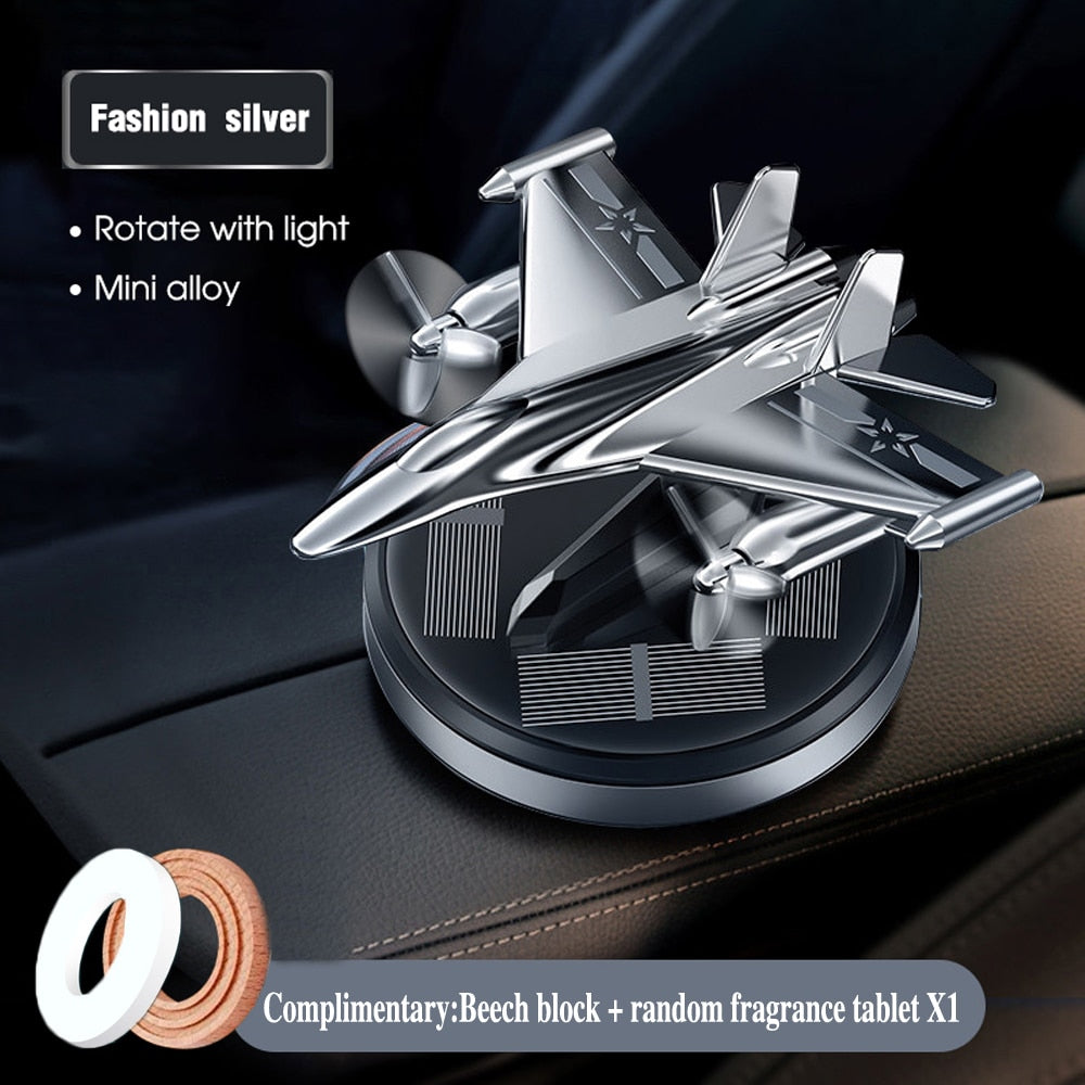 Jet Fighter Airplane Car Air Freshener Dashboard Mount