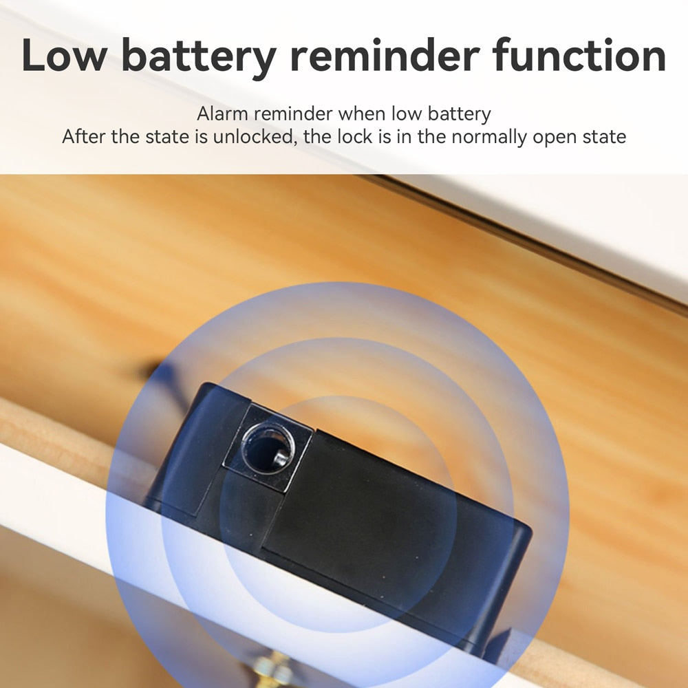 Hidden Secret Lock For Drawers Cupboards Wardrobes - App Control