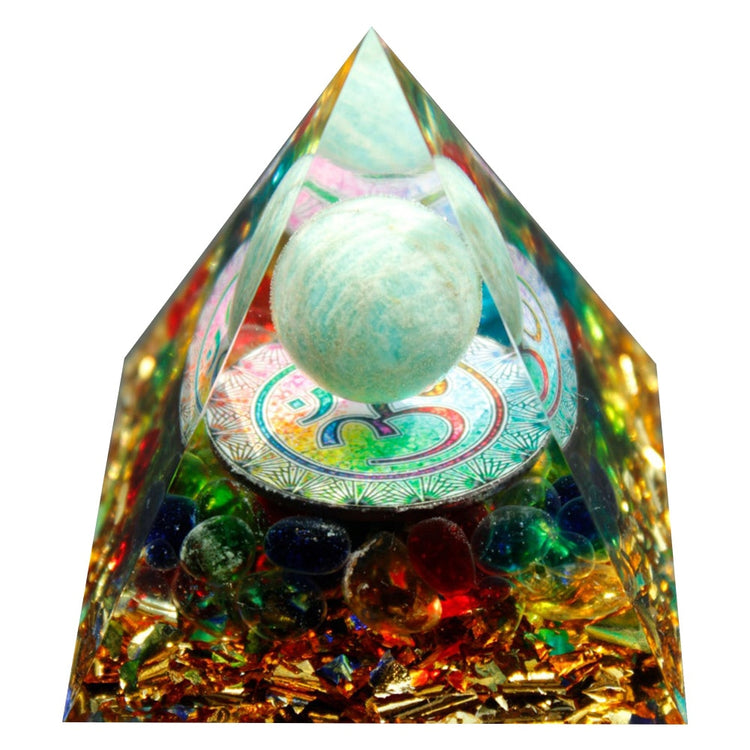 Pyramid Power Magic Orgone Energy Orgonite Meditation & Healing Crystals Reiki Chakra Good Luck Charm