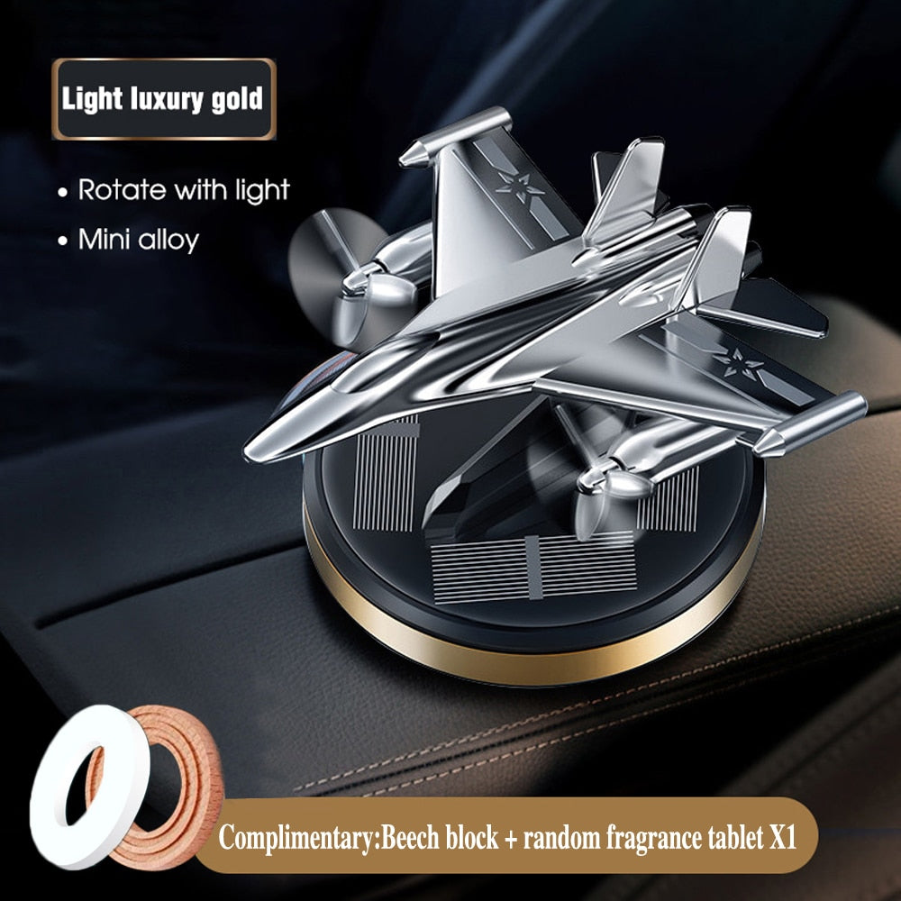 Jet Fighter Airplane Car Air Freshener Dashboard Mount