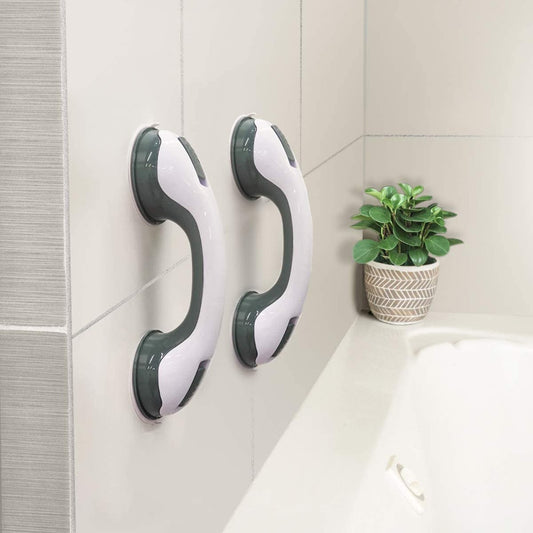 Bathroom Shower Safety Grab Bar Suction Cup Accessible Removable Disability Handrail